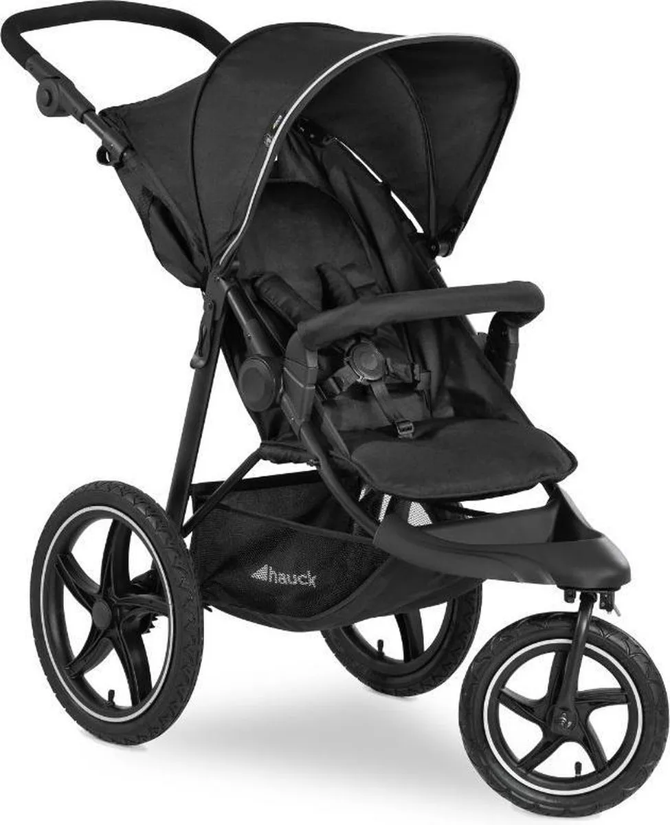 Hauck Runner 2 Buggy - 3 Wielen - Compact Inklapbaar - Zwart