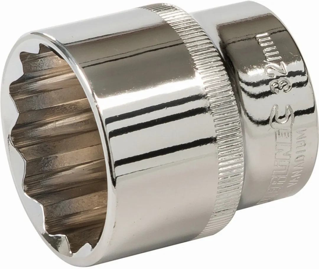 Silverline Metrische zeskantdop 27mm - 12-kant