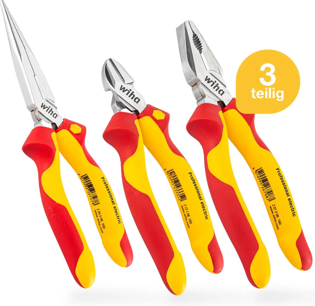 Wiha Tangenset Professional Electric 3-delig Z99000106