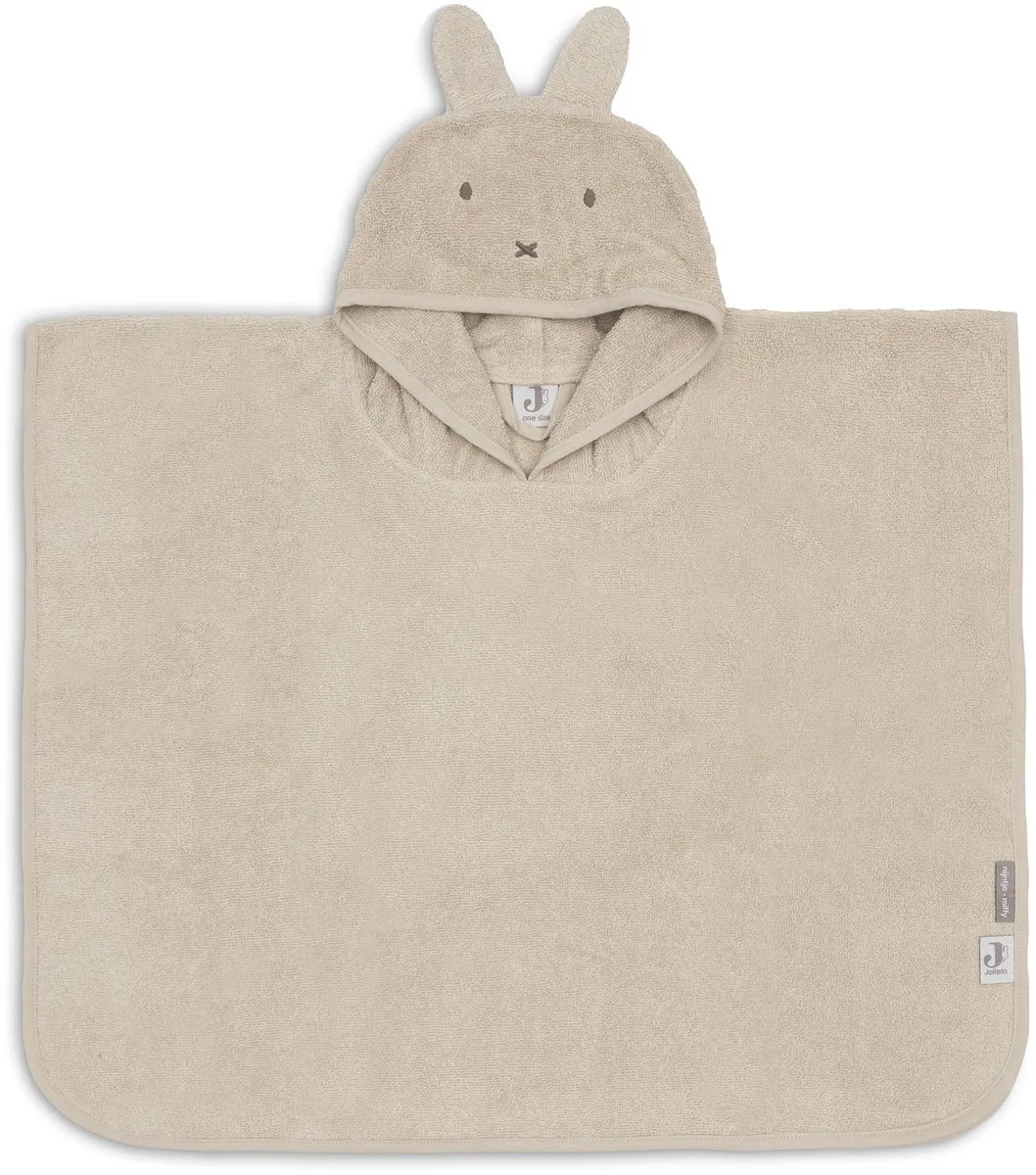 Jollein Badponcho Miffy Warm Sand - 1-2 jaar