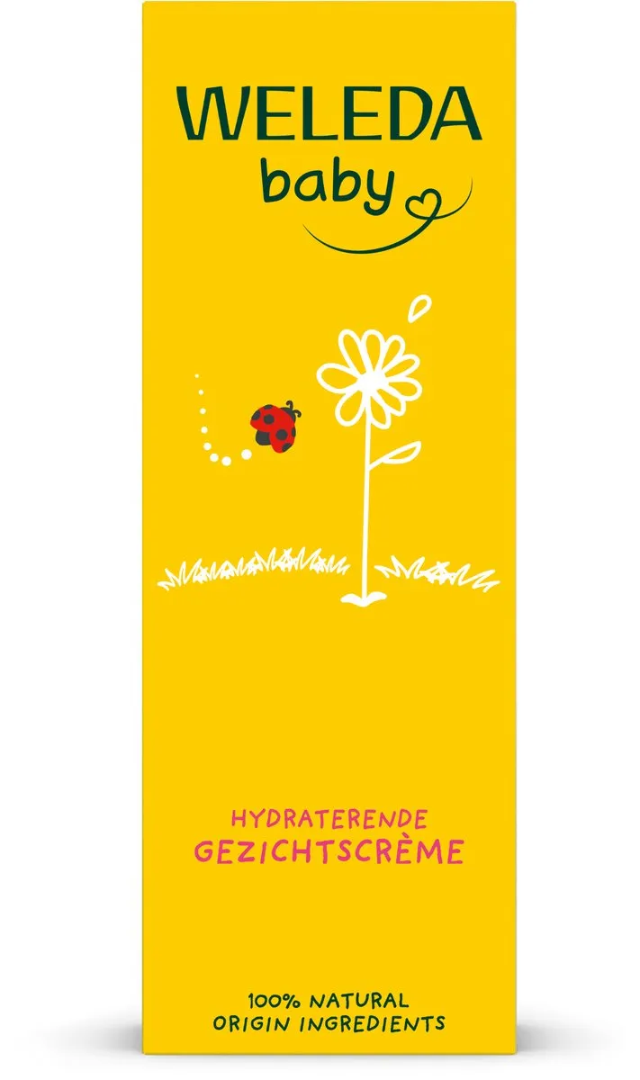 Weleda Baby Gezichtscrème Calendula & Kamille 50ml