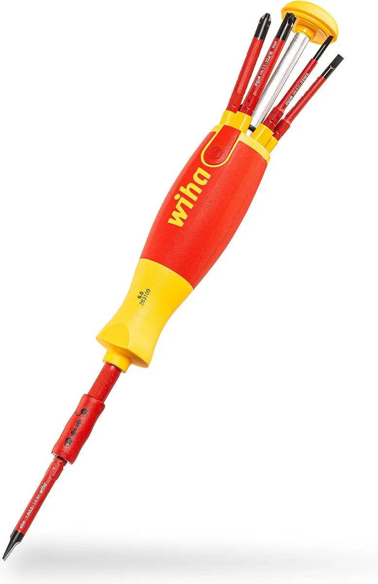 Wiha Schroevendraaier LiftUp Electric - SB283109023 - 6 Stuks