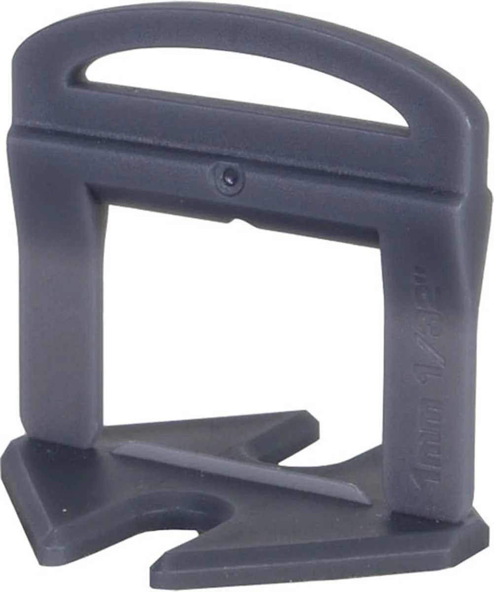 Rubi Levelling Clips 02870 - 2400 Stuks - Antraciet