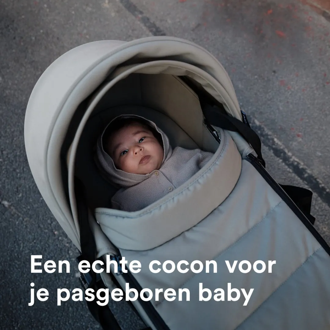 Stokke YOYO Newborn Shell Taupe - Inclusief matras & voetenzak