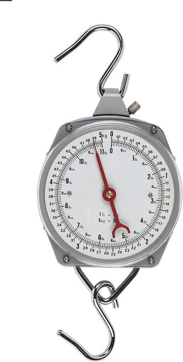 Kerbl Hangweegschaal 5 kg - Zilver - afbeelding 2 van 2