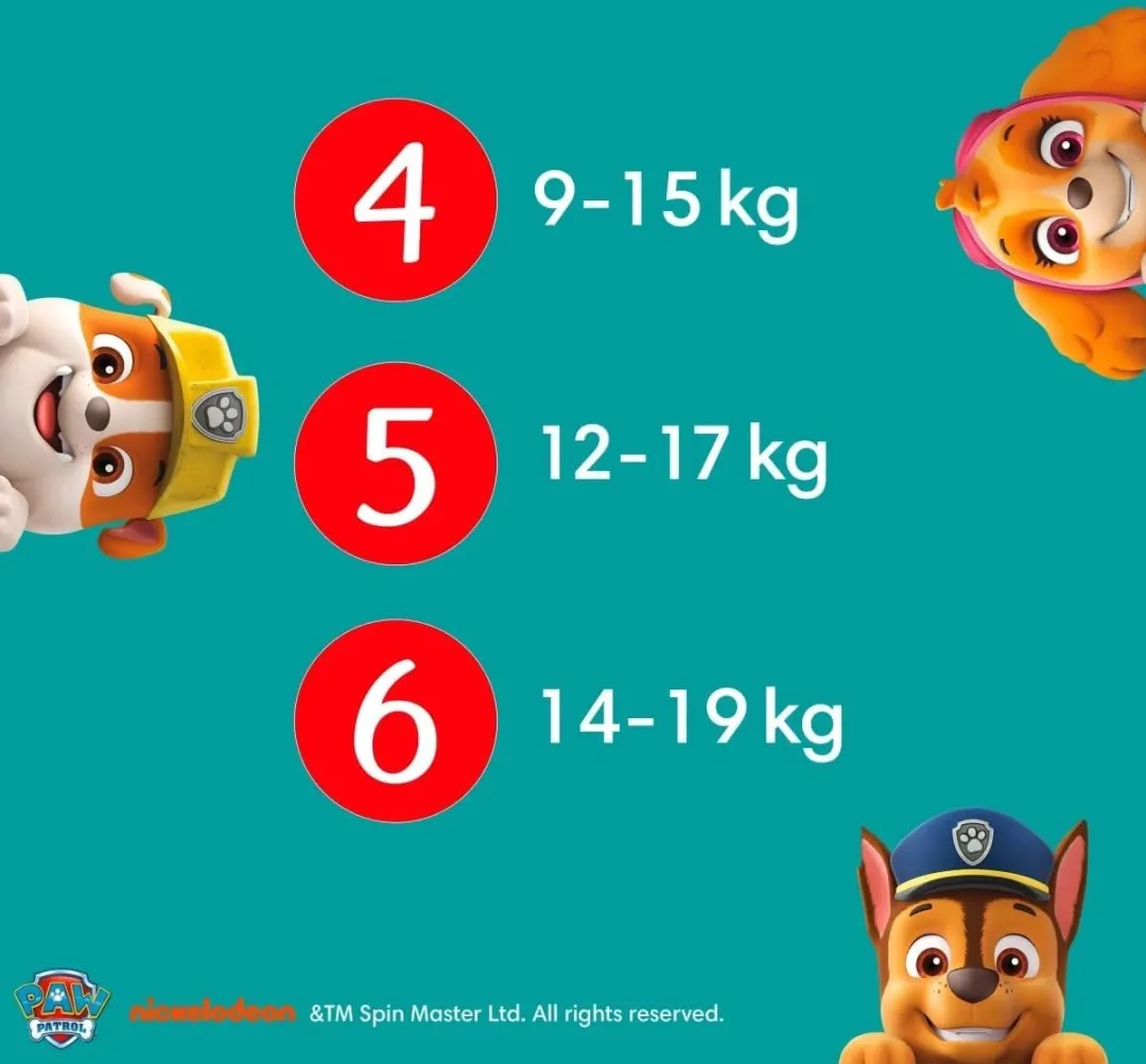 Pampers Baby Pants Maat 4 Maxi 179 Stuks - Paw Patrol Limited Edition
