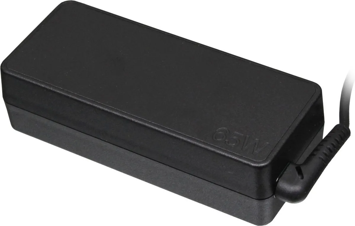 Lenovo 5A10V03238 Oplader 65W - Zwart