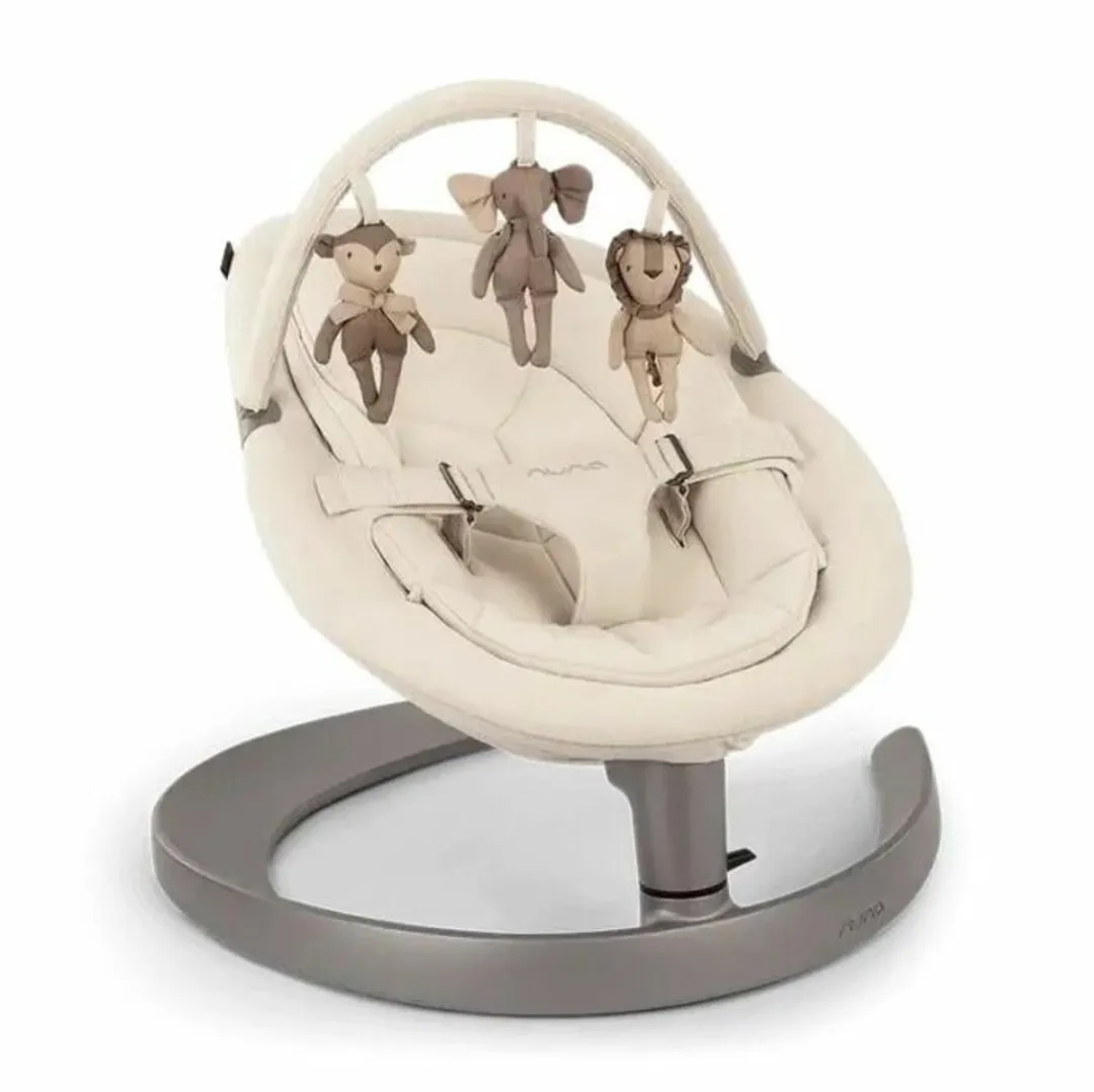 Nuna Wipstoel Leaf Grow Met Speelboog Cloud