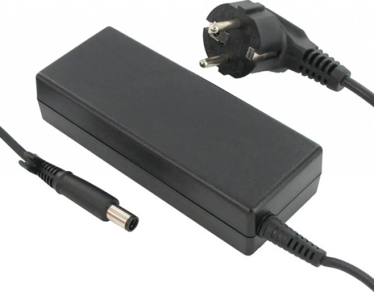 HP Notebook 90W AC Smart Adapter ED495AA - Zwart