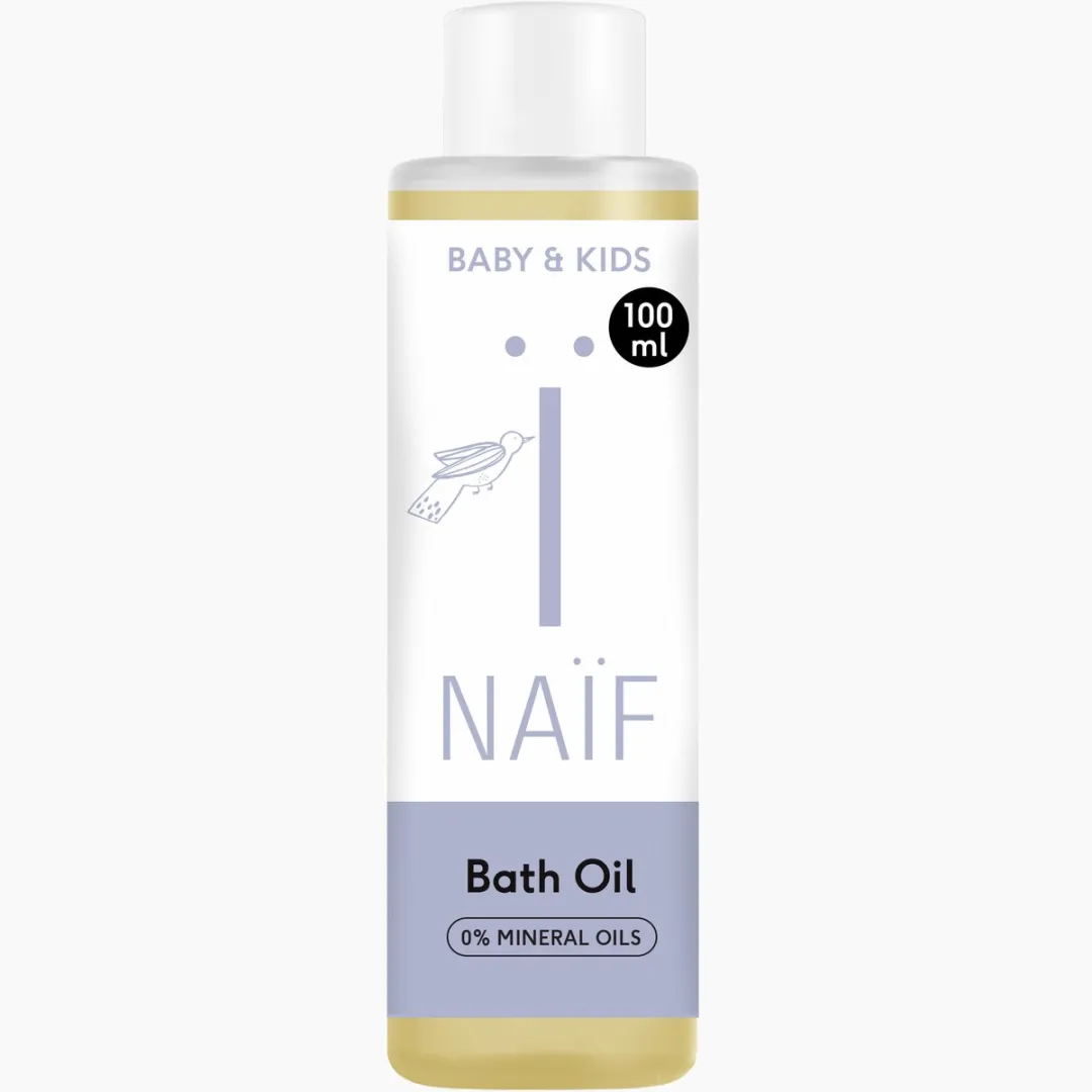Naïf - Badolie - Babyverzorging - Mild & Verzachtend - Natuurlijke Ingrediënten - Baby & Kinderen - 100ml
