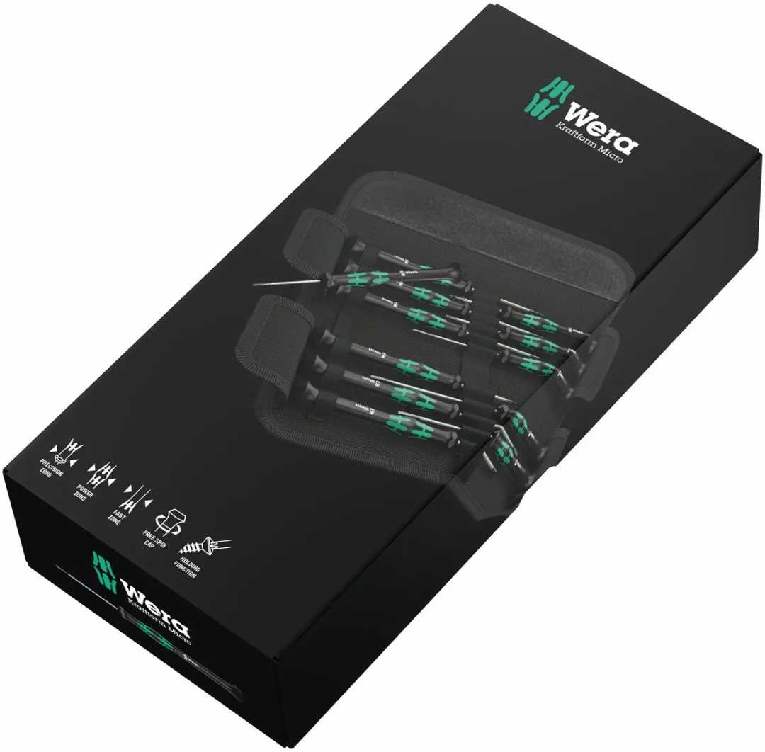 Wera Micro Set 12SB1 Schroevendraaier - 5-delig - PH