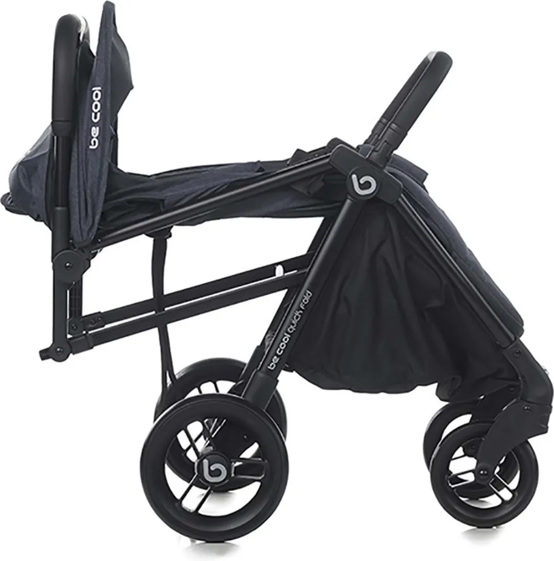 Jane Be Cool Quick Fold Automatisch Vouwbare Kinderwagen - Grijs