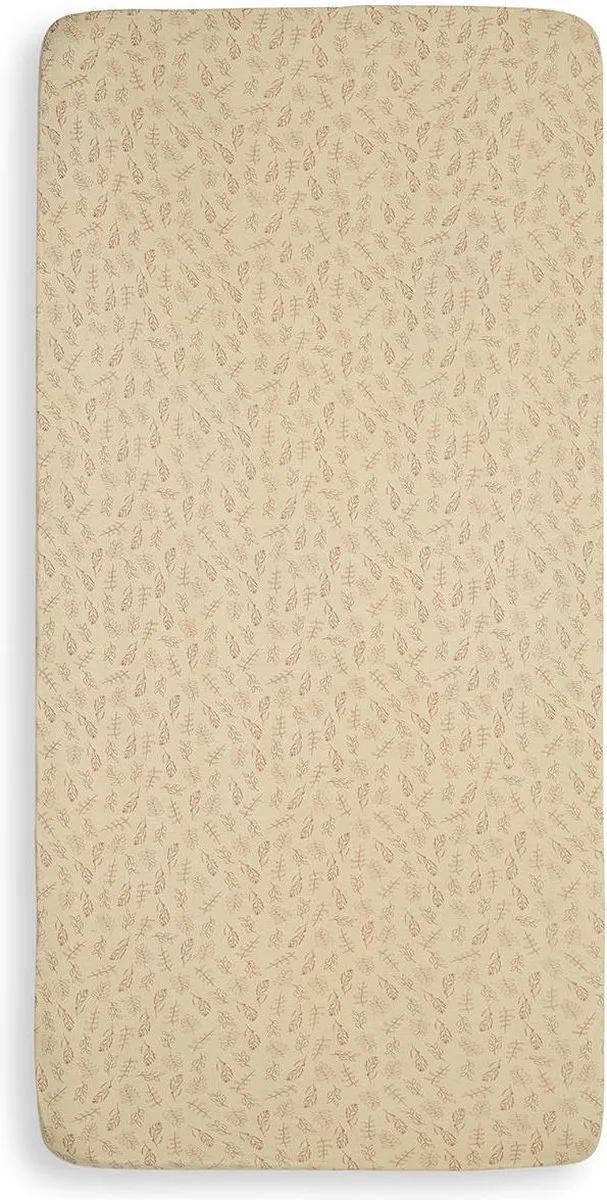 Jollein Hoeslaken Wieg Jersey Meadow Rosewood - 60x120cm