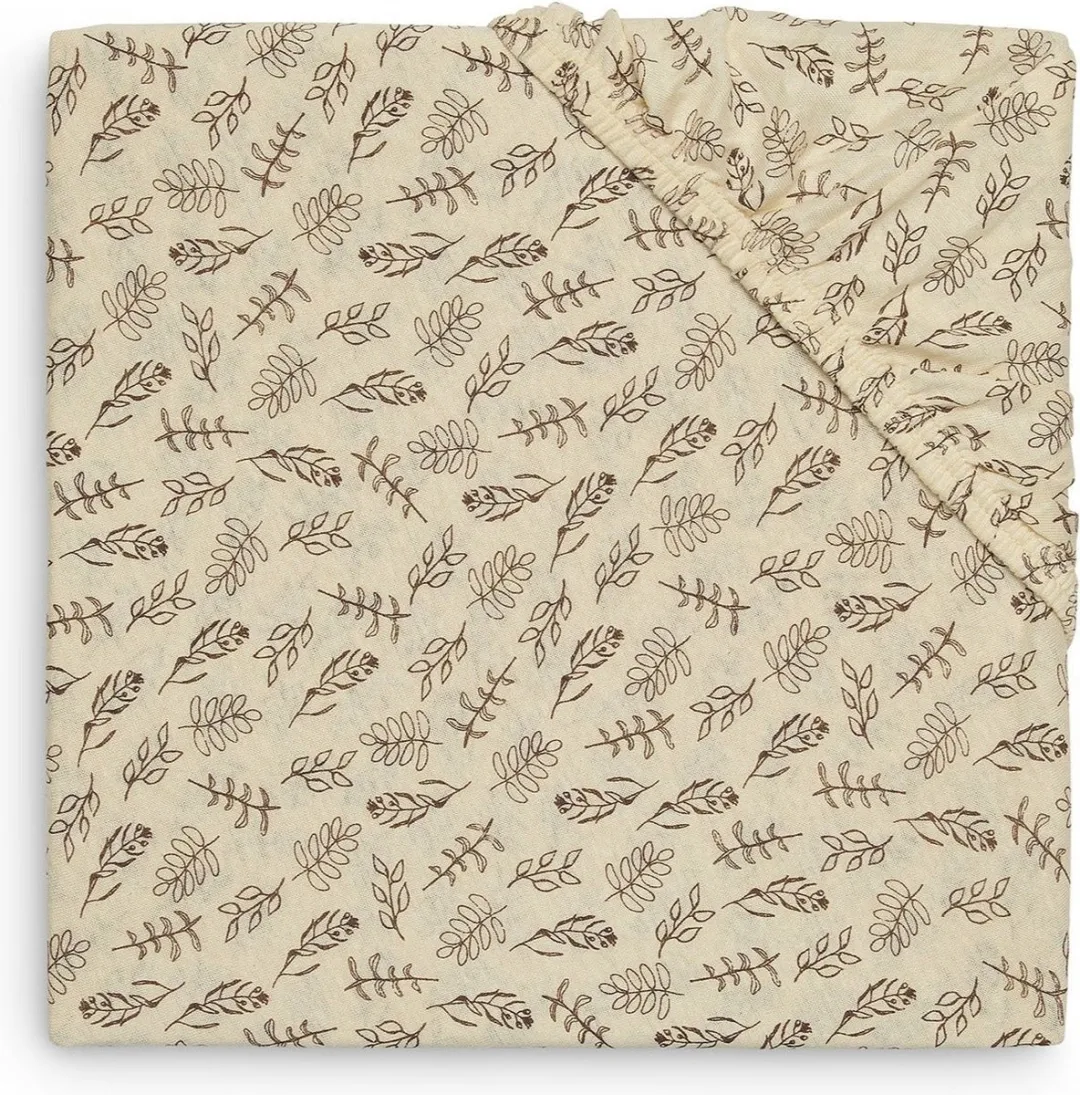 Jollein Hoeslaken Wieg Jersey Meadow Rosewood