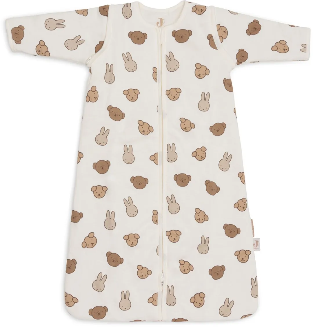Jollein Slaapzak Baby Miffy and Friends 90cm - Afritsbare mouw