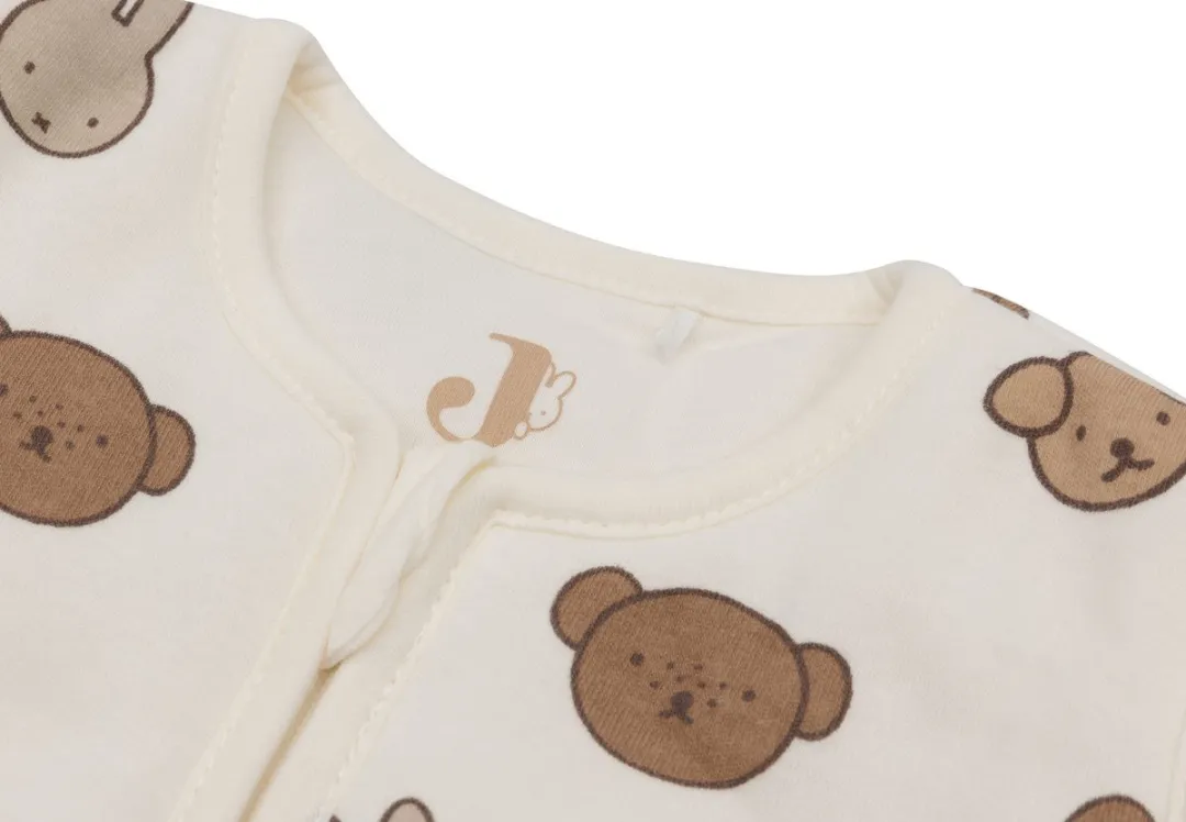Jollein Slaapzak Baby Miffy and Friends 90cm - Afritsbare mouw