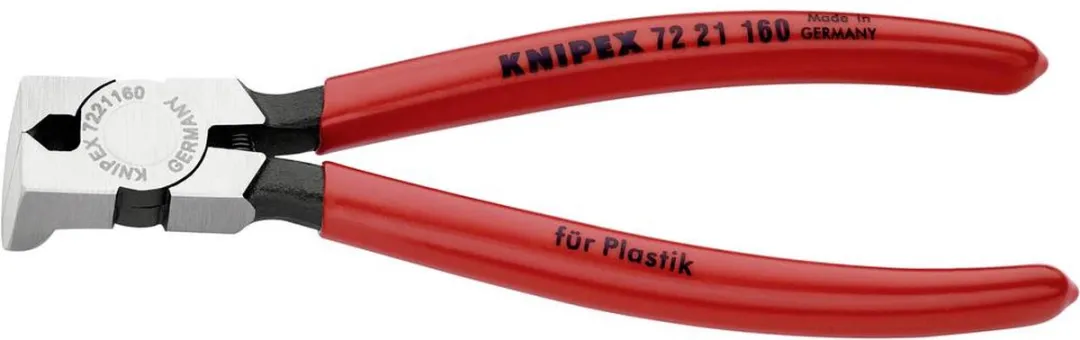 Knipex 72 21 160 Zijsnijtang 160mm - Kunststof 90°