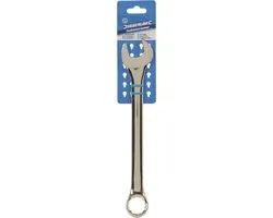 Silverline Steekringsleutel 25mm - Gehard Staal - Hoogglans Chroom