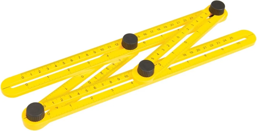 Silverline Verstelbare Sjabloon 120x250mm