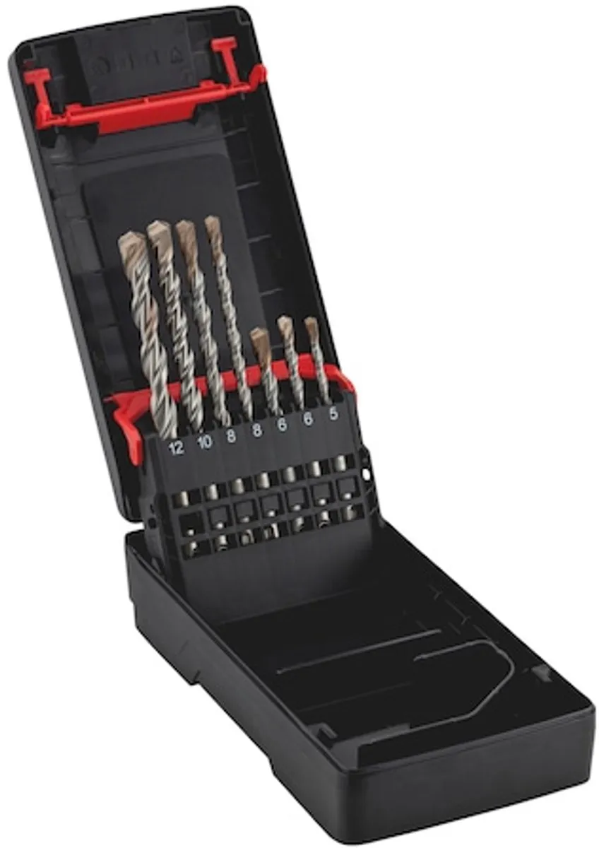 Würth Hamerboorcassette Duo-S Vario SDS-opnameschacht 7-delig