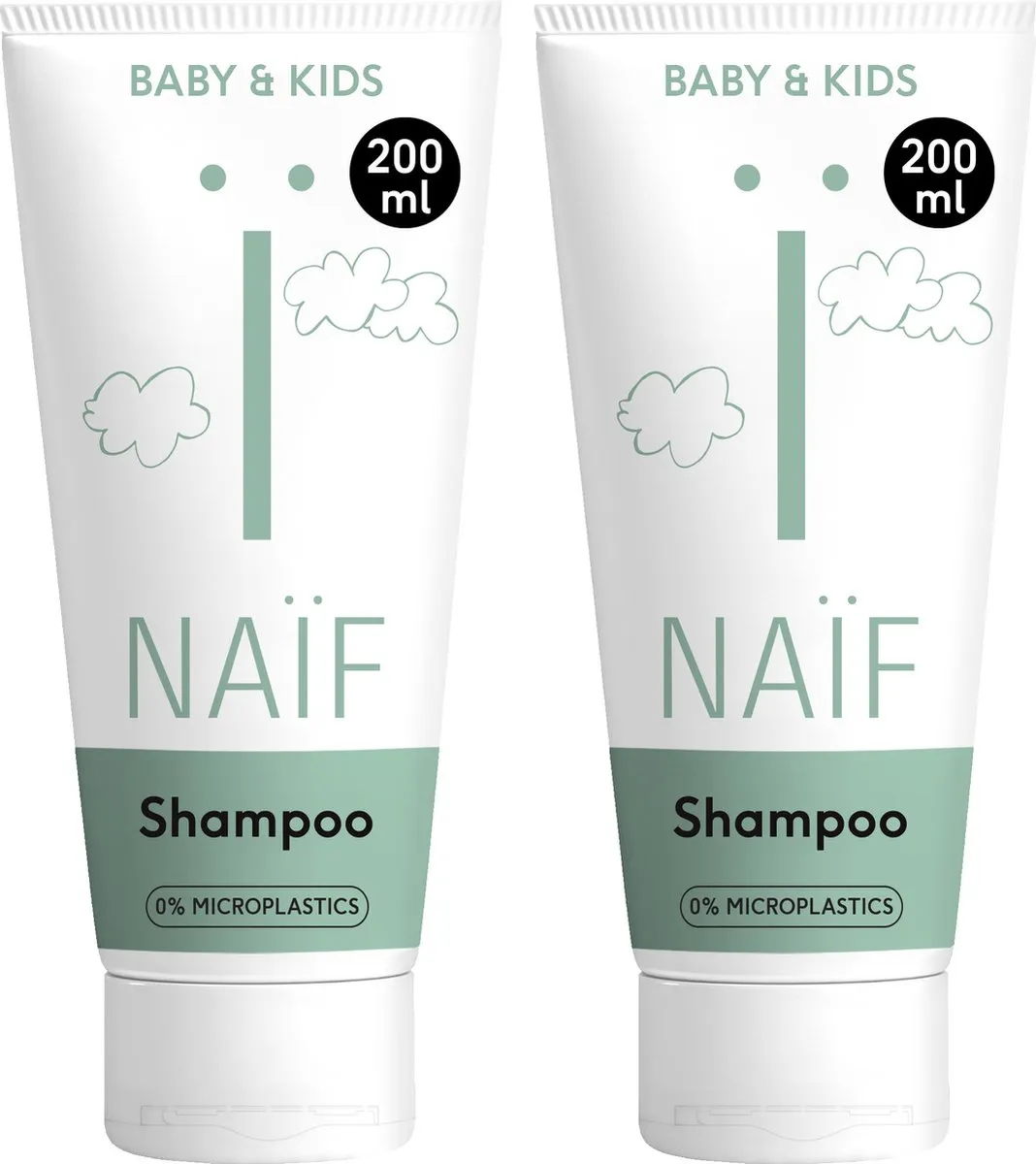 Naïf Baby & Kind Shampoo Voordeelset 2x200ml
