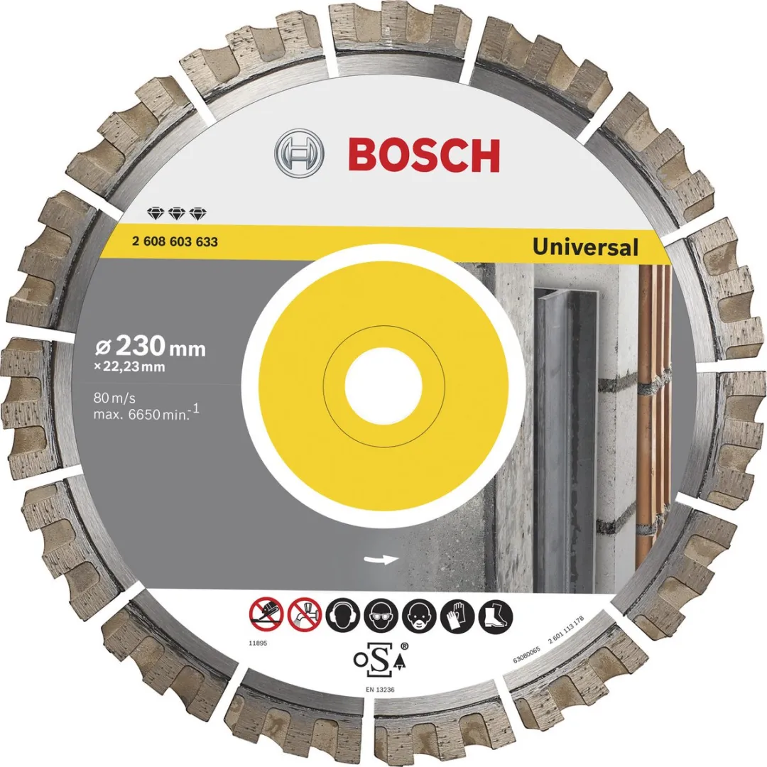 Bosch Diamantdoorslijpschijf Best for Universal 300mm x 25,4mm