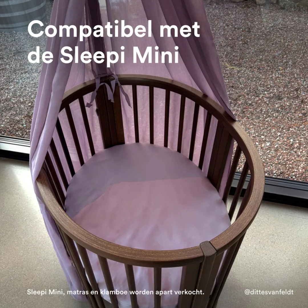 Stokke Sleepi Mini Hoeslaken Lavender - 1 Stuk