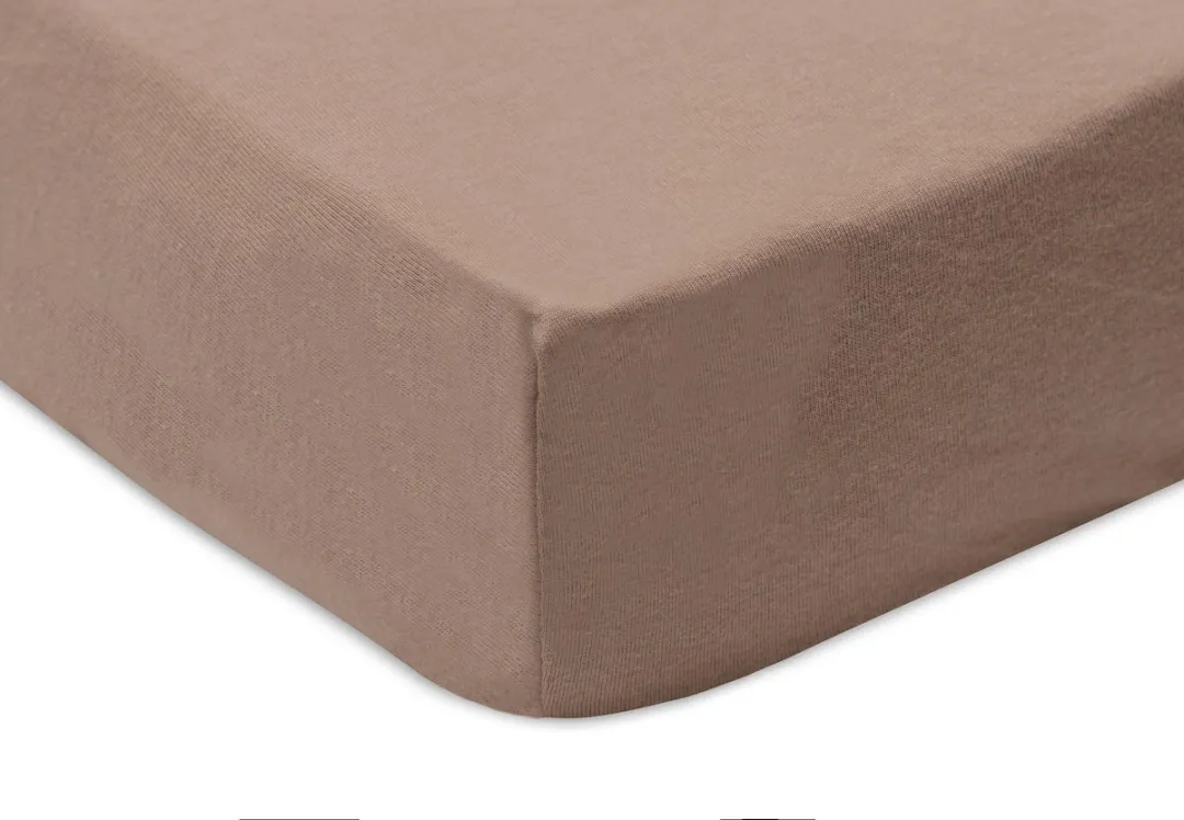 Jollein Hoeslaken Ledikant Jersey 60x120cm Milky Coffee