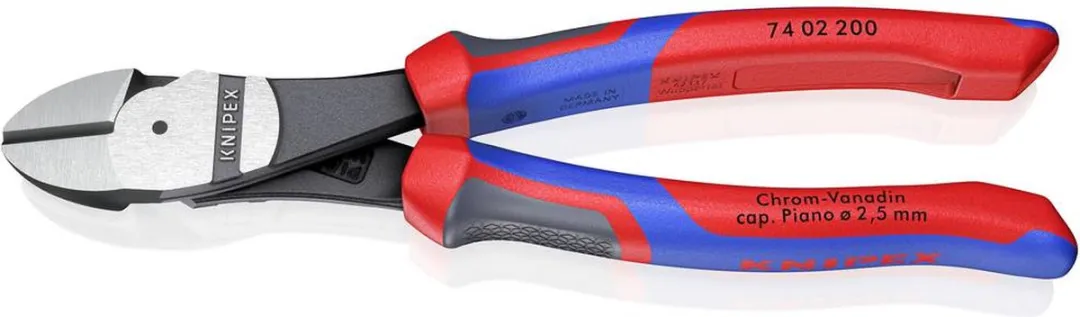 Knipex 74 02 200 Werkplaats Kracht-zijsnijtang 200mm
