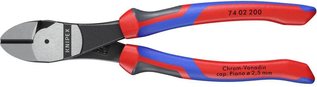 Knipex 74 02 200 Werkplaats Kracht-zijsnijtang 200mm