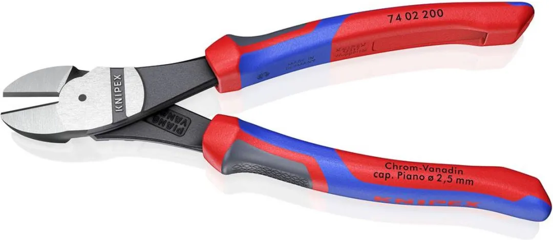 Knipex 74 02 200 Werkplaats Kracht-zijsnijtang 200mm