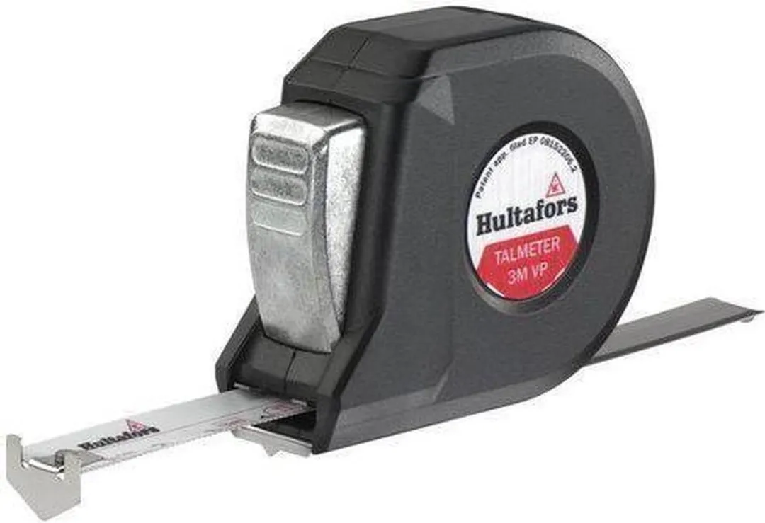 Hultafors Talmeter Markeermeter 6m x 25mm - Wit - afbeelding 6 van 6