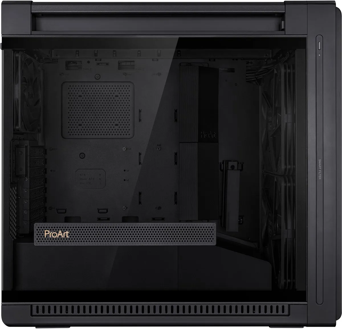 ASUS ProArt PA602 Midi Tower Behuizing - Zwart