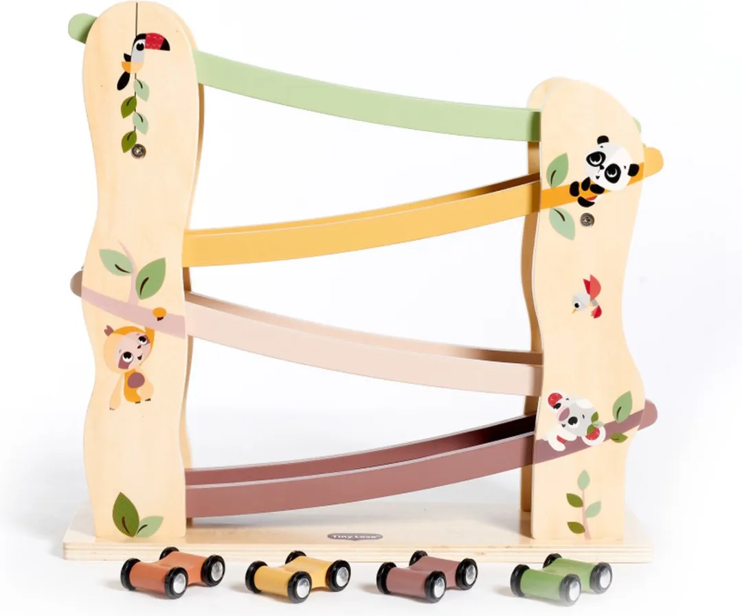Tiny Love Wooden Race Ramp Car Boho Chic
