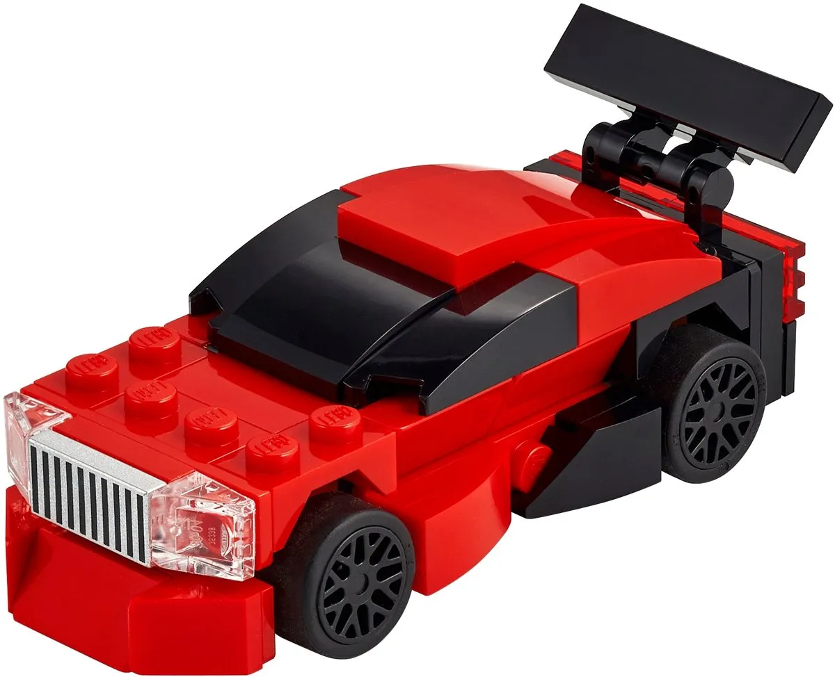 LEGO Creator 30577 Super Muscle Car - 63 Stukken - Rood