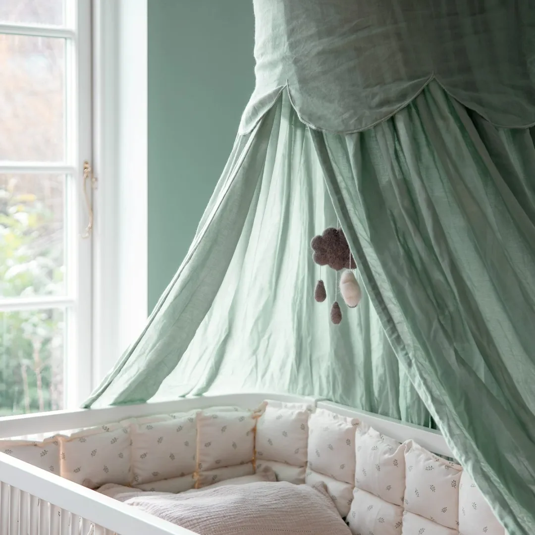 Sebra Hemeltje Ledikant Canopy Dusty Green
