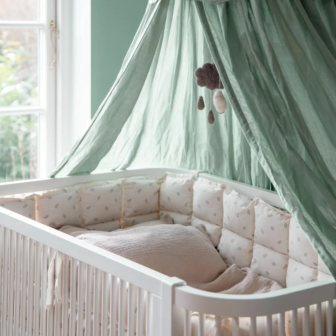 Sebra Hemeltje Ledikant Canopy Dusty Green