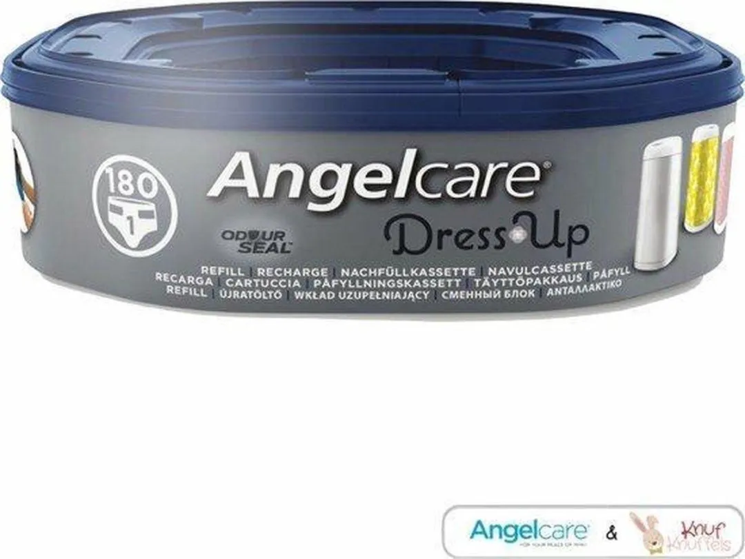 Angelcare Dress Up Luieremmer 180L - Wit