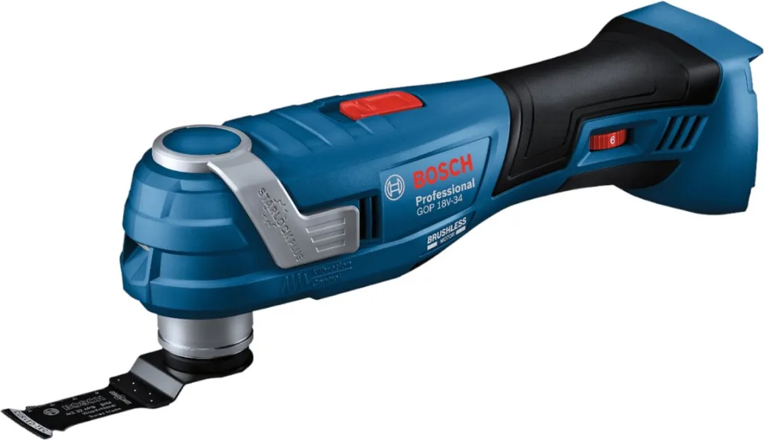 Bosch Professional GOP 18V-34 Accu-Multicutter - 18V 4,0Ah - 17-delig