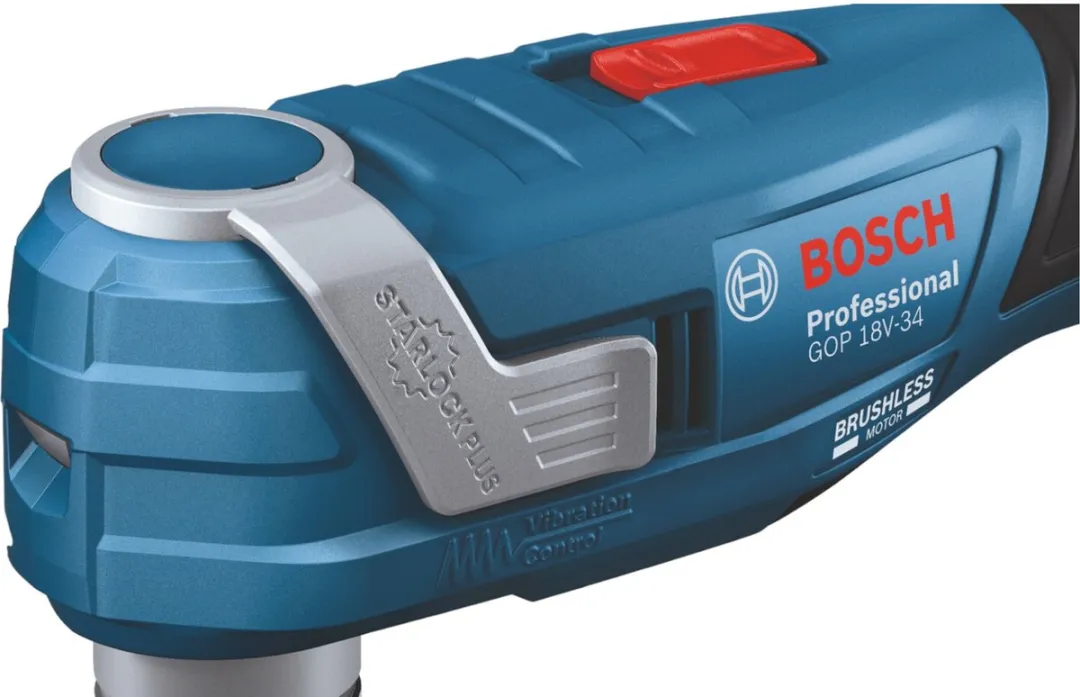 Bosch Professional GOP 18V-34 Accu-Multicutter - 18V 4,0Ah - 17-delig