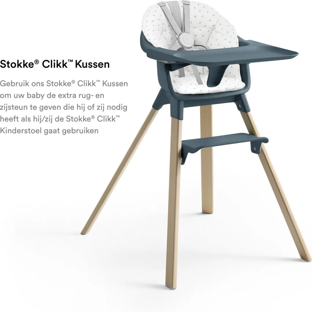 Stokke Clikk Kussen Blueberry Boat - Compatibel met Clikk