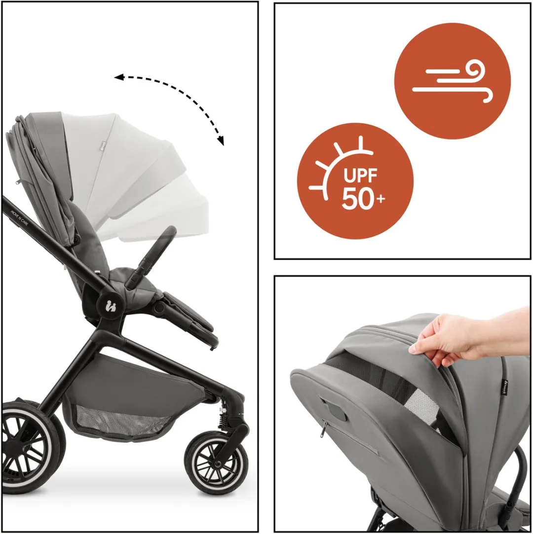 Hauck Move N Care Kinderwagen - Dark Grey