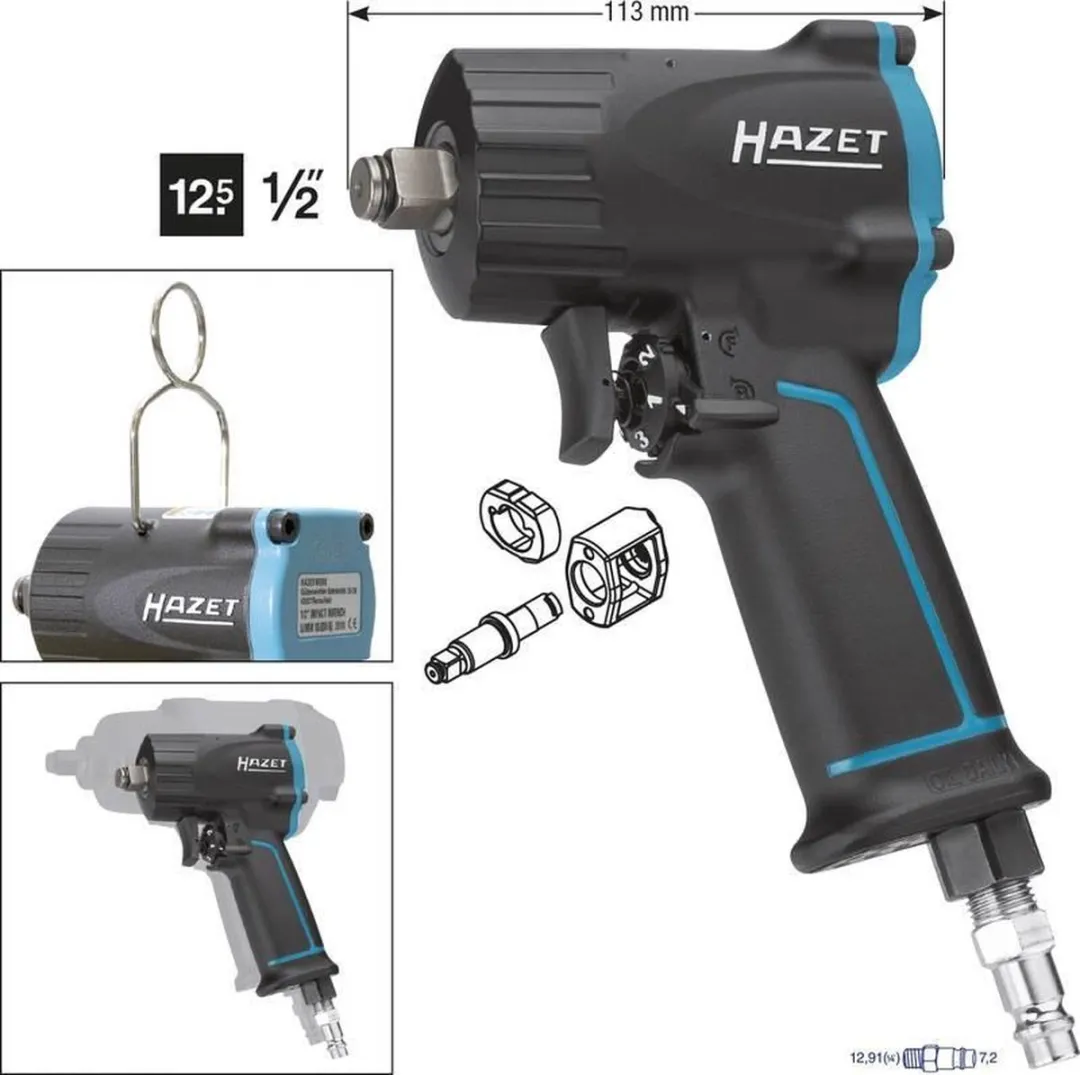 Hazet 9012M Slagmoersleutel 1100 Nm