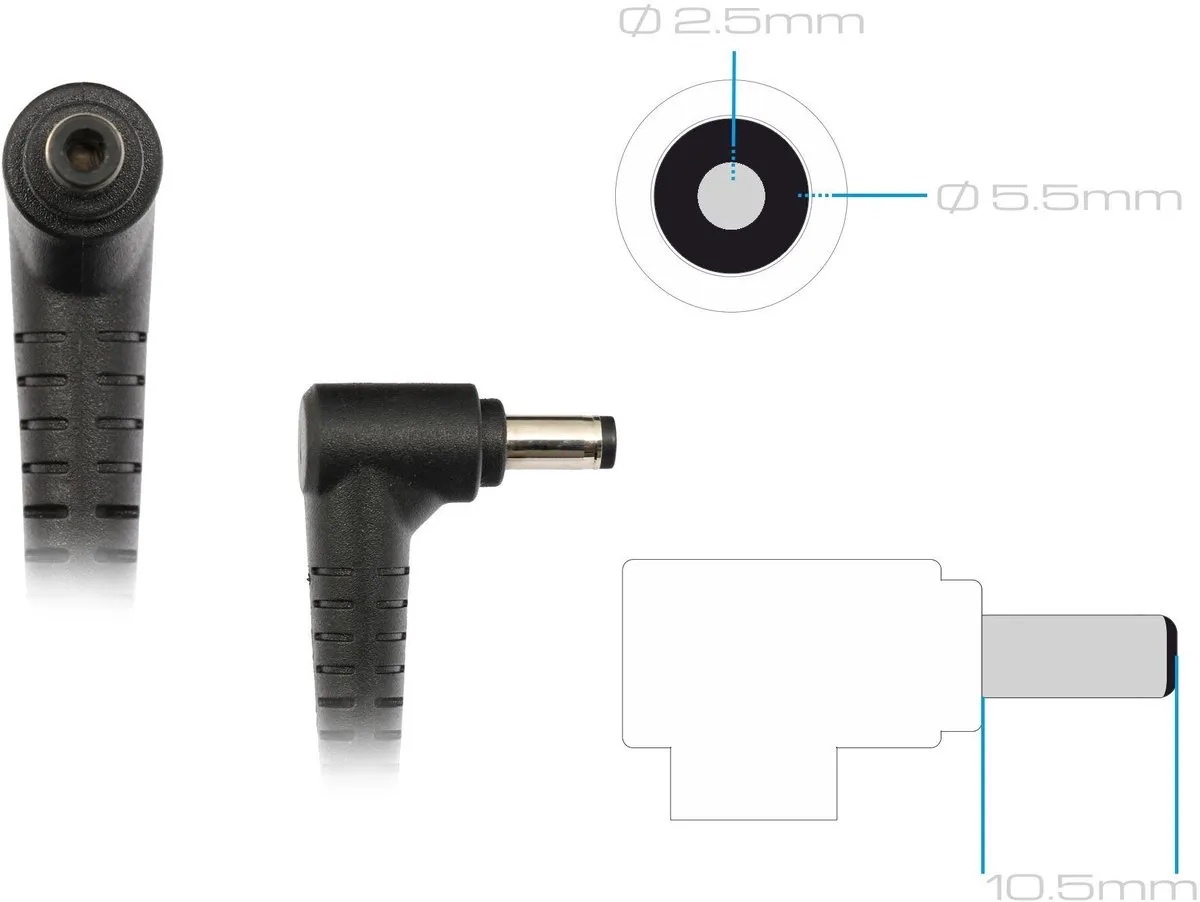 ASUS 0A001-00083700 Oplader 150W - Zwart