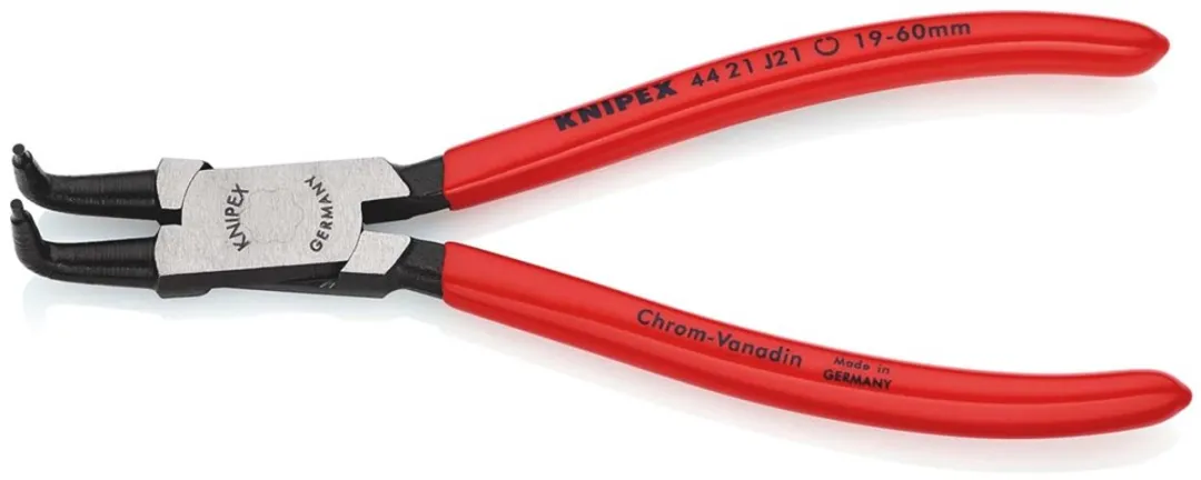 Knipex 44 21 J21 Borgveertang Binnenring 90° - 19-60mm