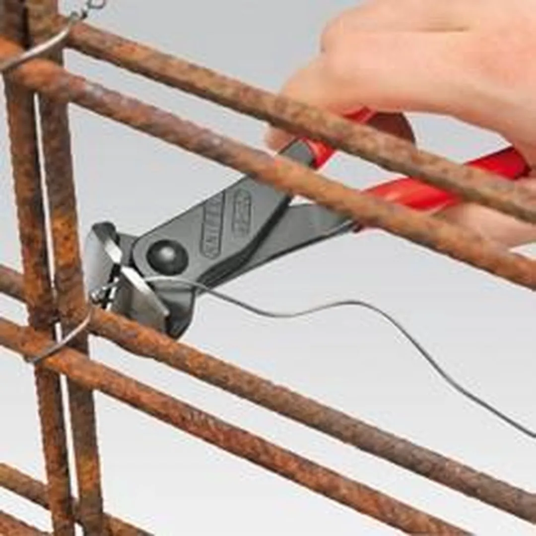 Knipex Voorsnijtang 160mm - Rood - afbeelding 3 van 4