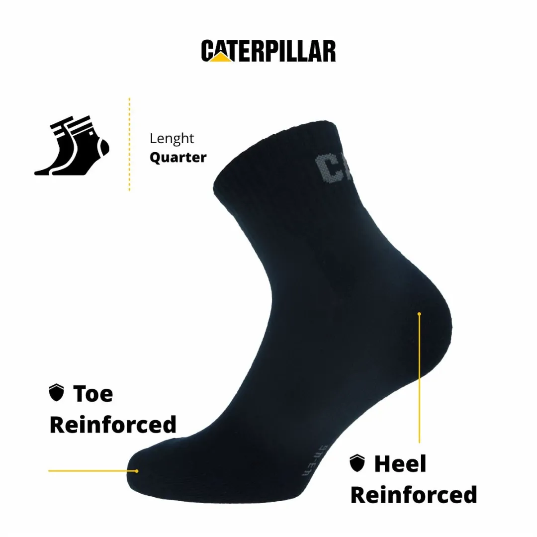 Caterpillar Quarter Werksokken Heren - 12 Paar - Blauw