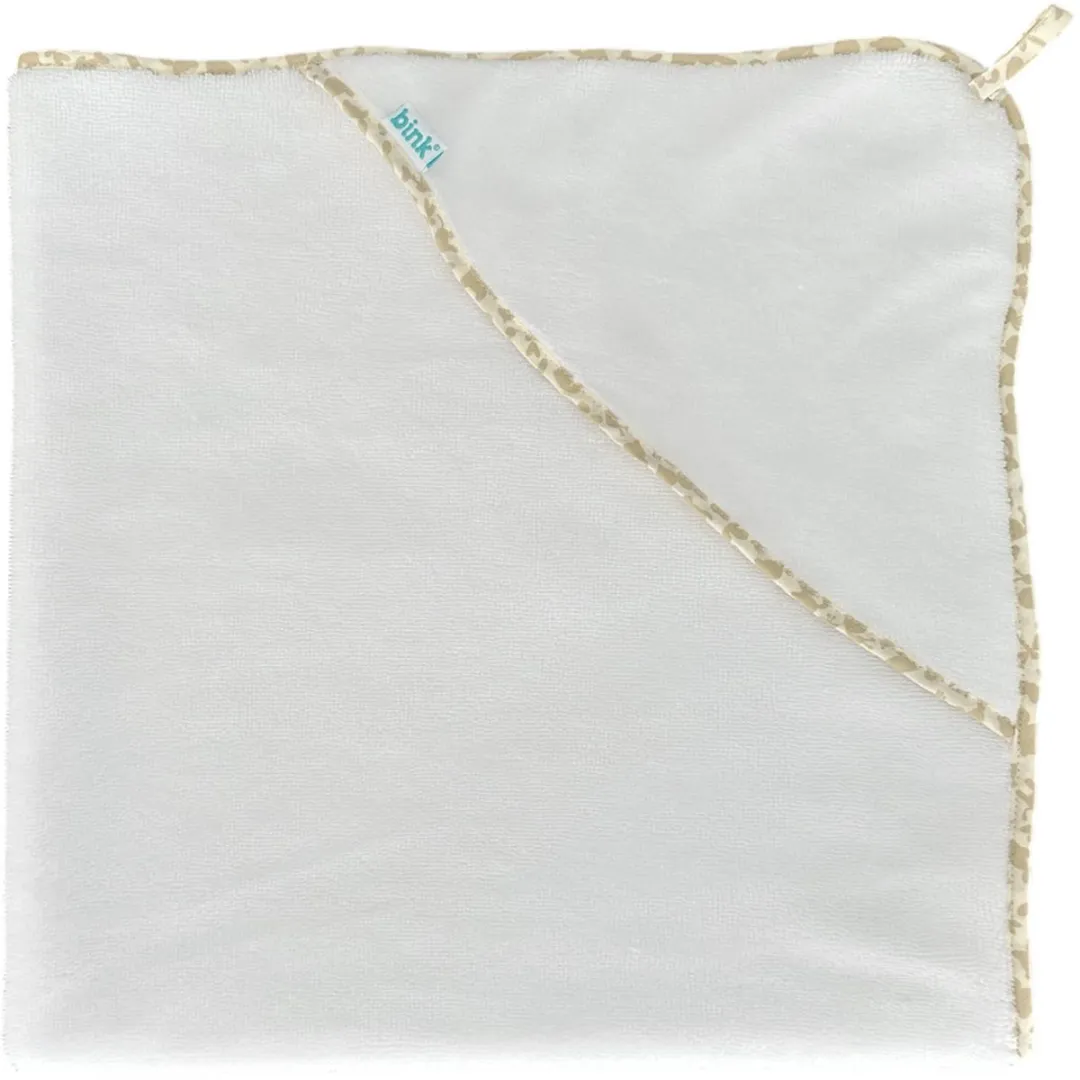BINK Bedding Badcape Animals Beige 75x75cm