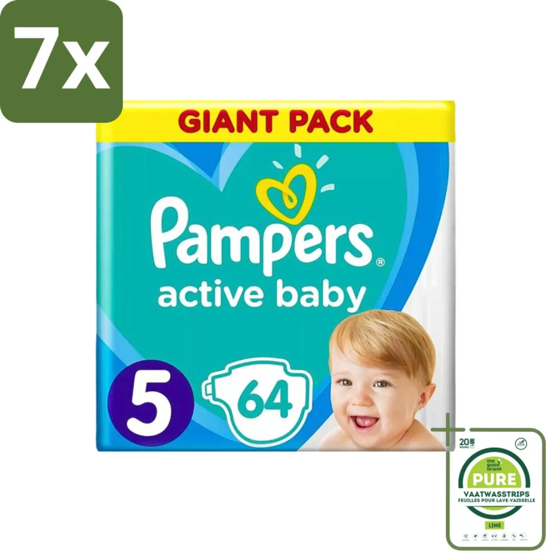 Pampers Active Baby Luiers Maat 5