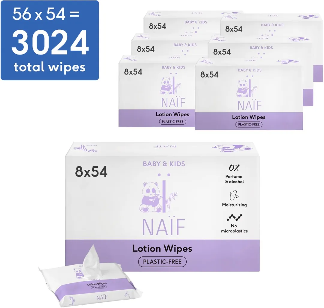 Naïf Lotion Billendoekjes